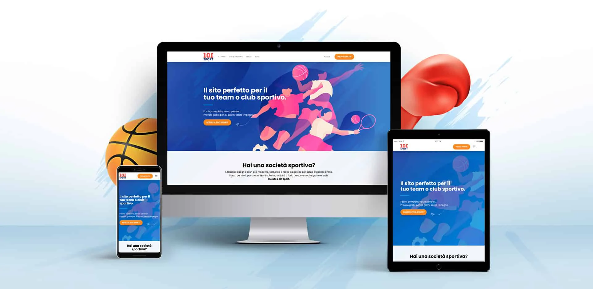 101 Sport - responsive design