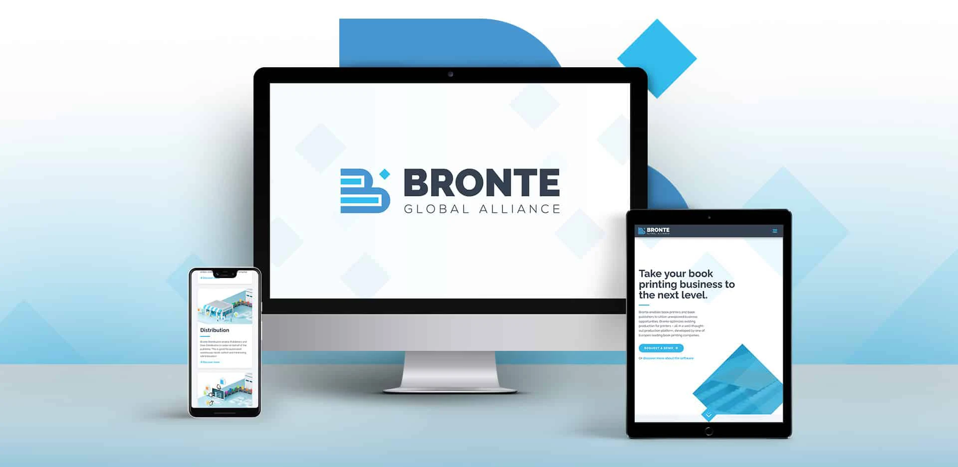 Bronte Global Alliance - Cross platform responsive website design