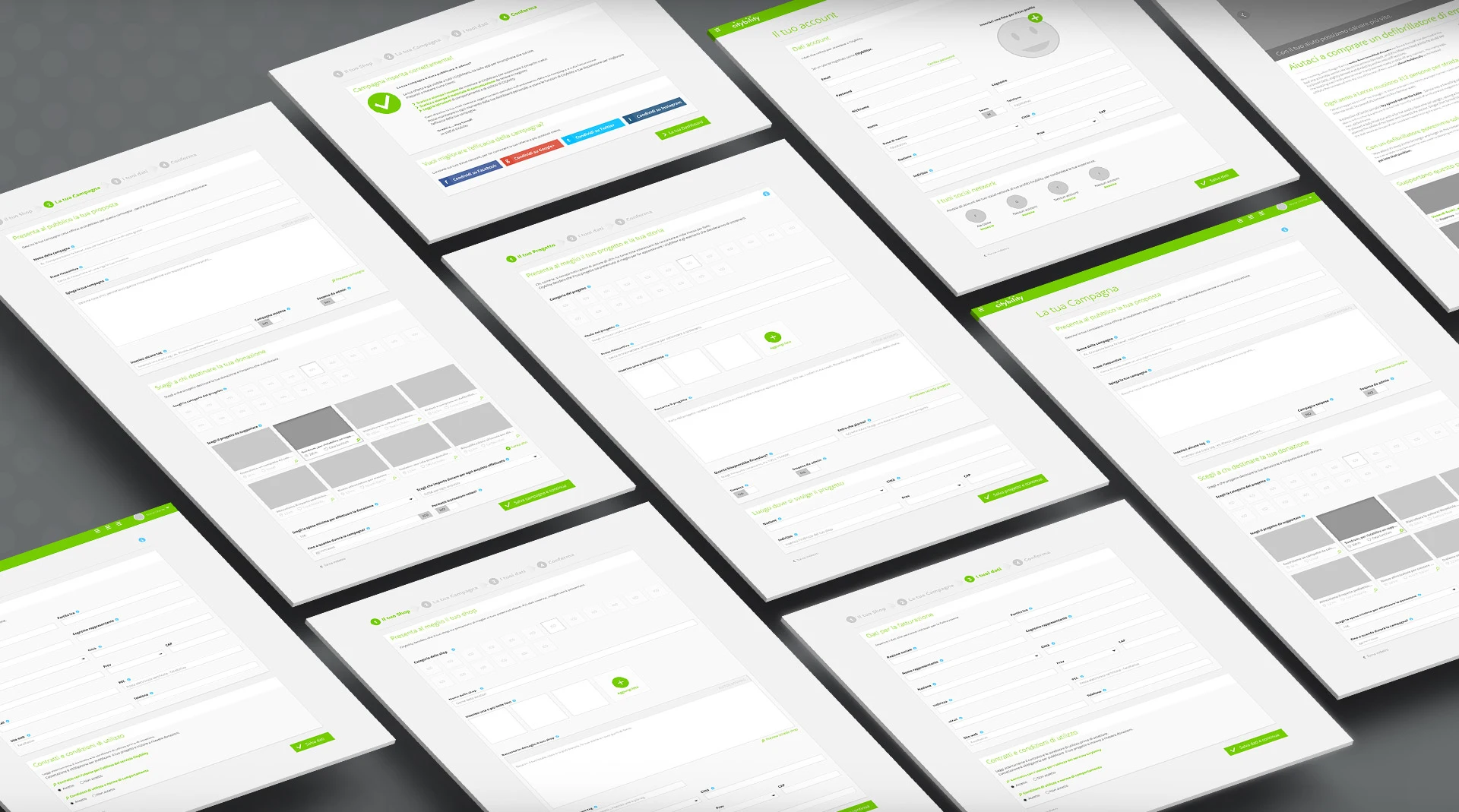 Citybility - Backend UI/UX design